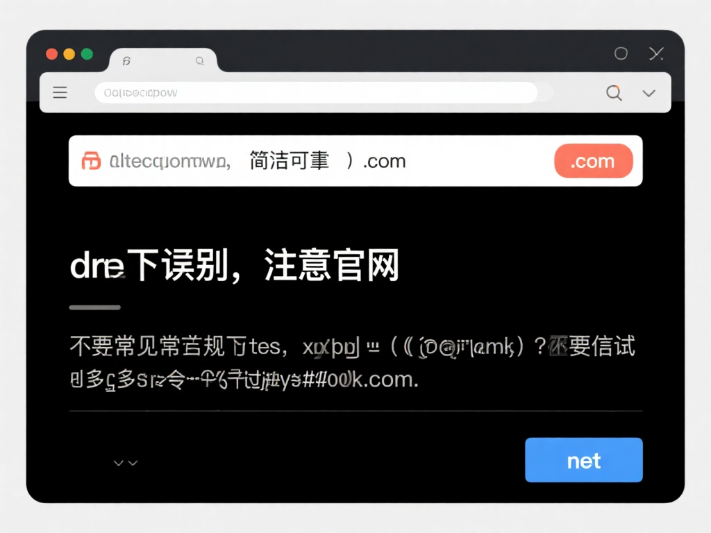 如何正确获取VPN软件官方最新官网下载地址 域名辨别:注意官网域名是否简洁可靠,如 “.com