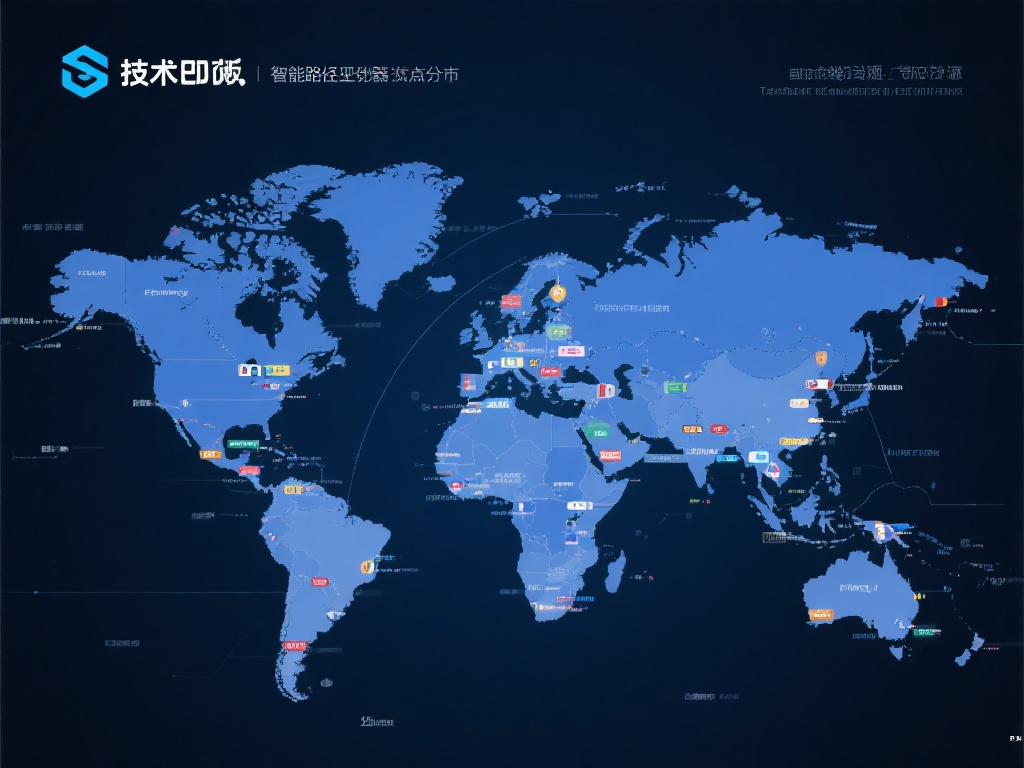 其核心技术包括智能路径优化和全球节点分布。智能路径