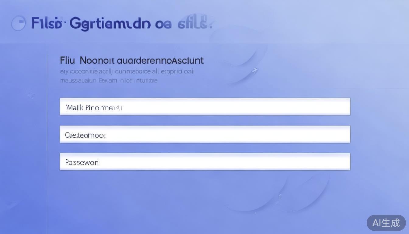 填写账户信息。注册时，系统会要求提供有效的手机号码